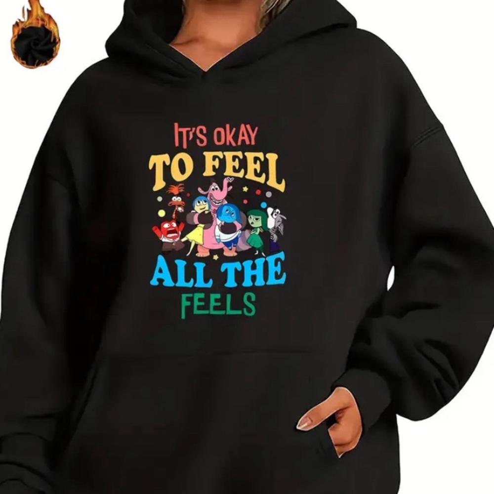 Disney’s “ Inside Out “ character hoodie